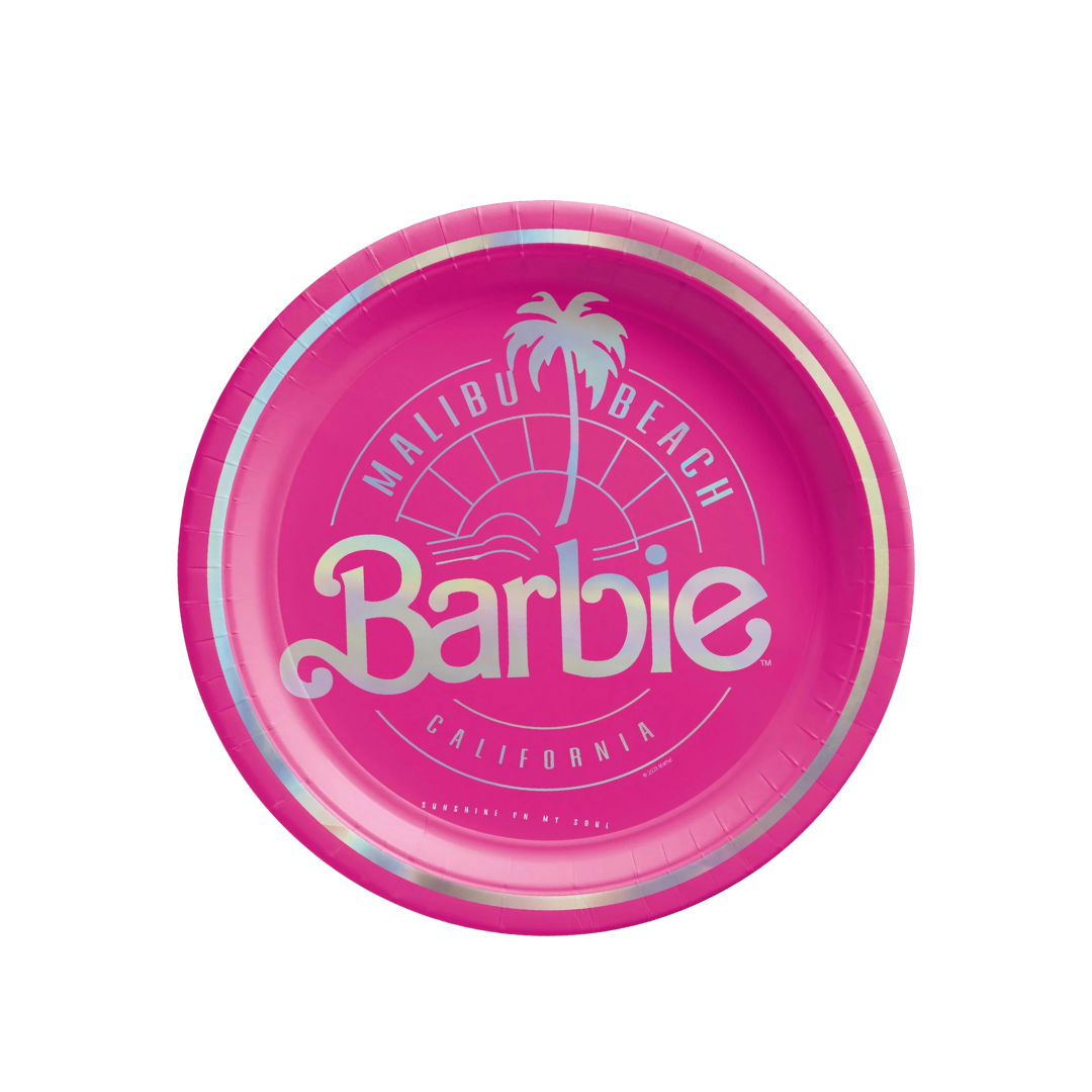 Barbie Malibu Dessert Plates