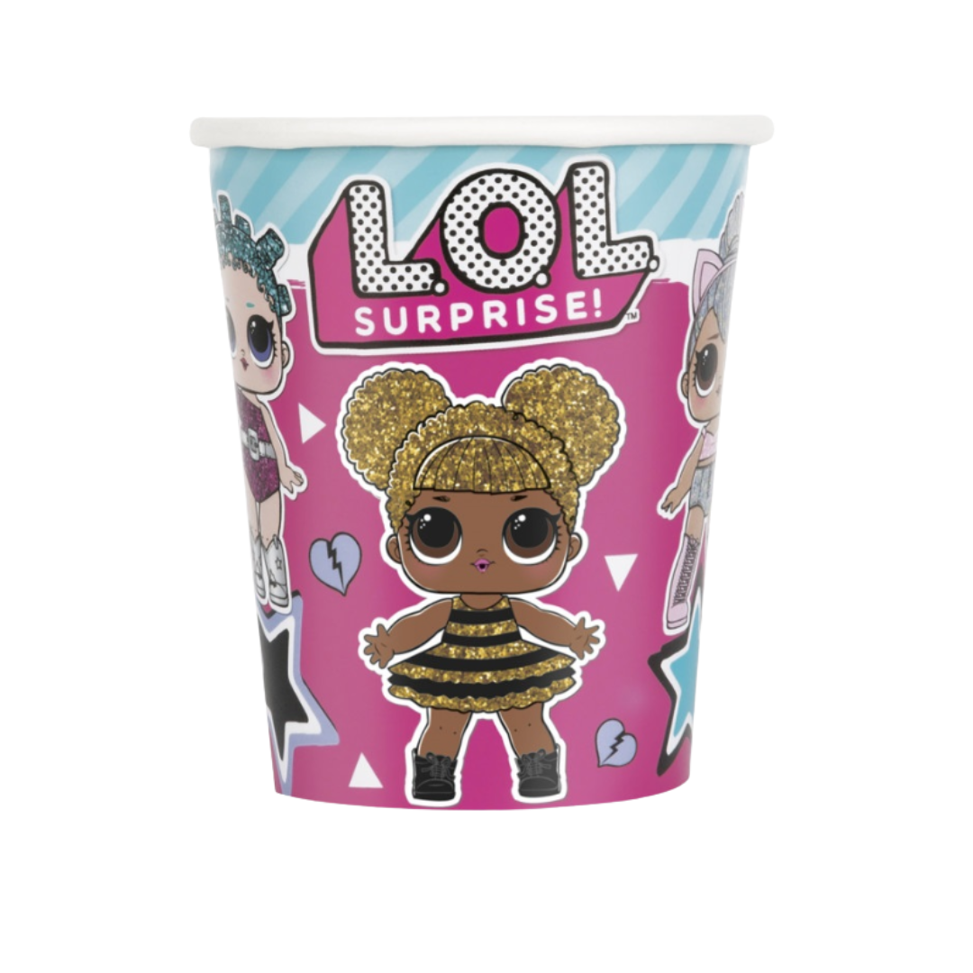 LOL Surprise 9oz Paper Cups 8ct