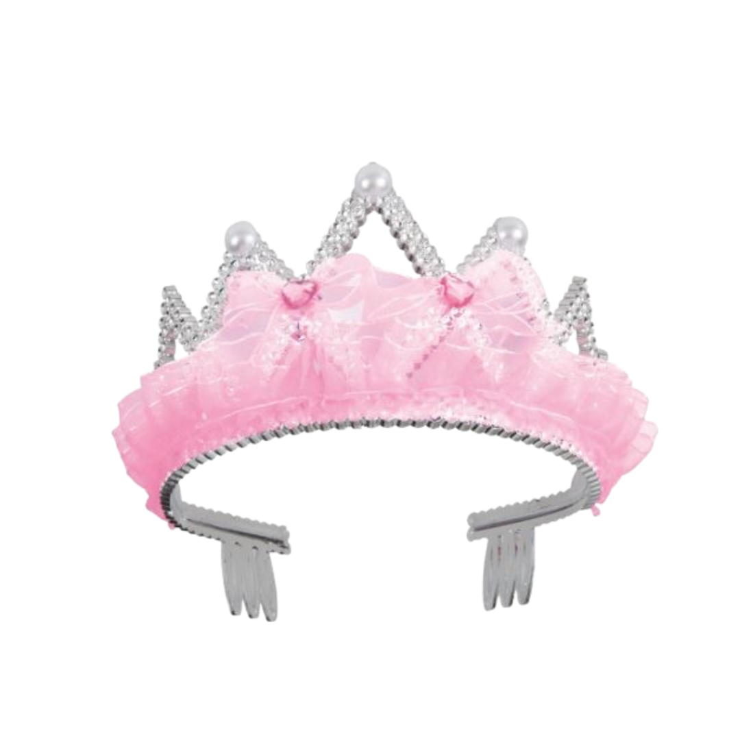 Pink Bows And Ribbon Tiara