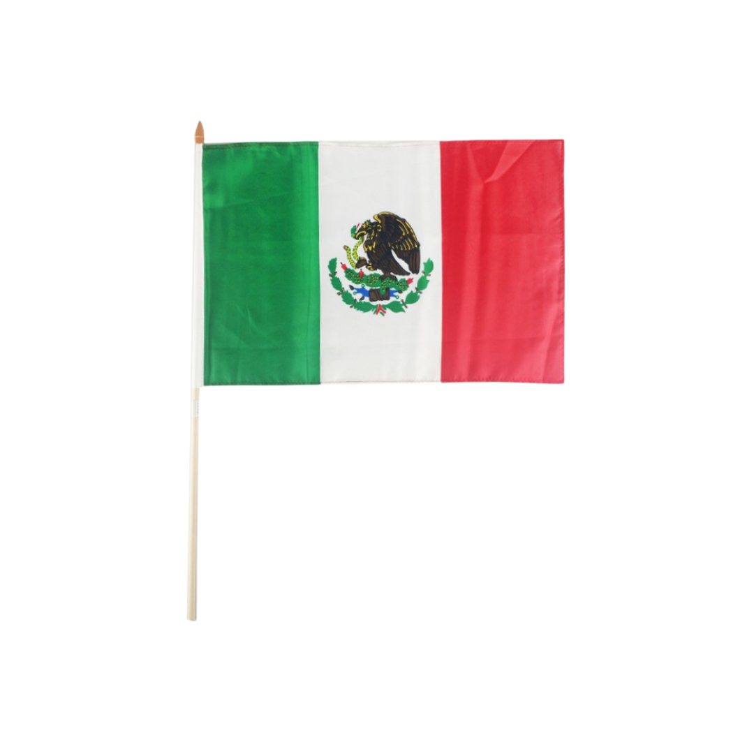 Mexico Hand Flag