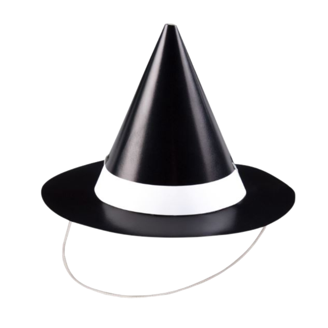 Mini Witch Party Hats 8ct