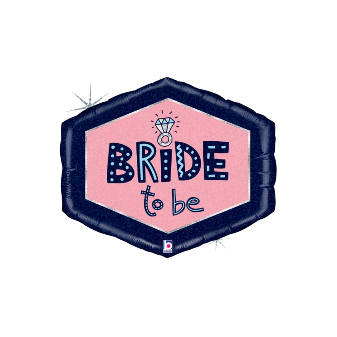 30"Bride To Be Holographic