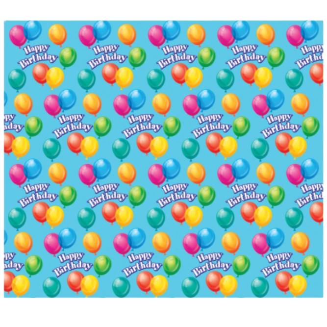 Brilliant Birthday Gift Wrap 30"x5ft