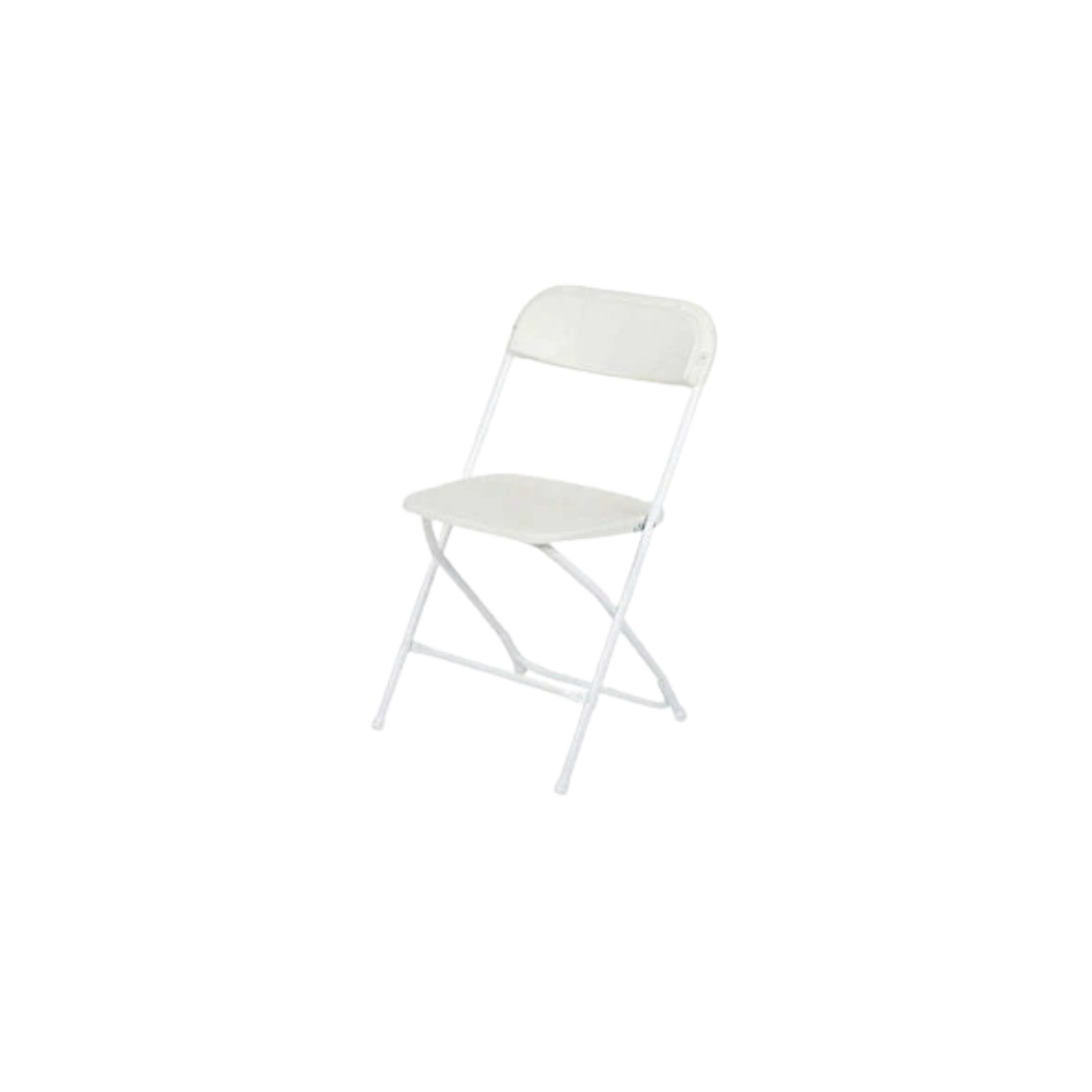 White Folding Chair