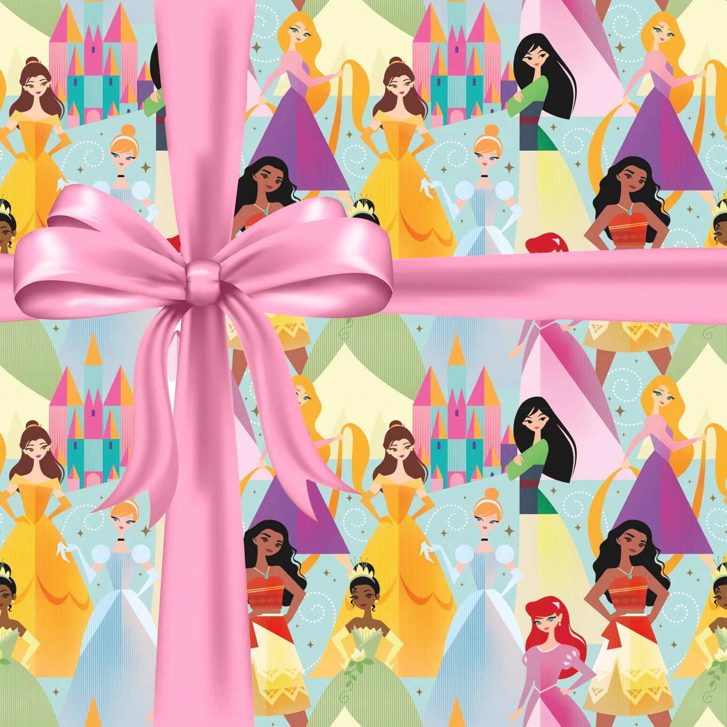 Disney Princess Gift Wrap 30" x 5 ft