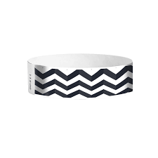 500ct Black & White Wristbands