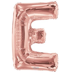 Rose Gold Letter E 34″ Balloon