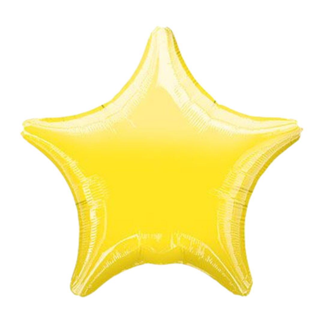 18" Bright Yellow Star
