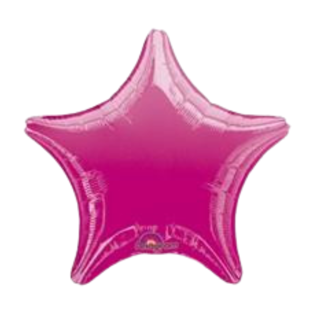 18" Fuchsia Star