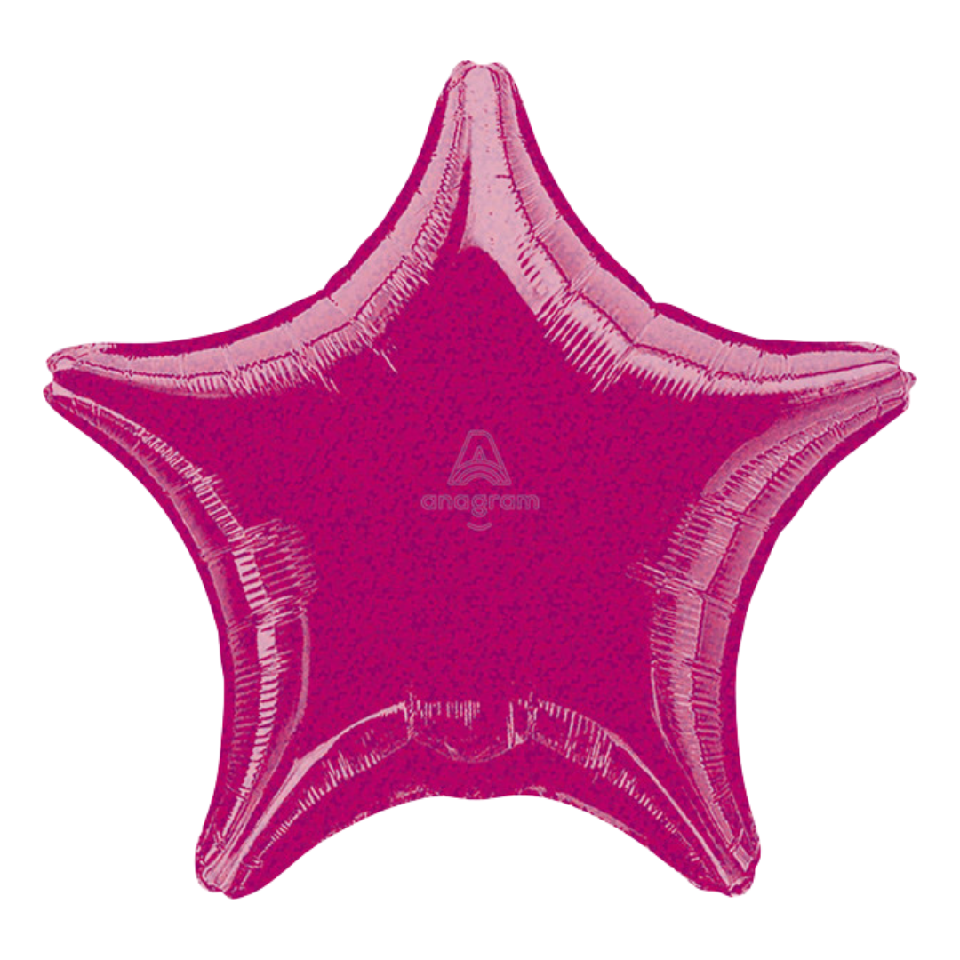 18" Fuschia Dazzler Star