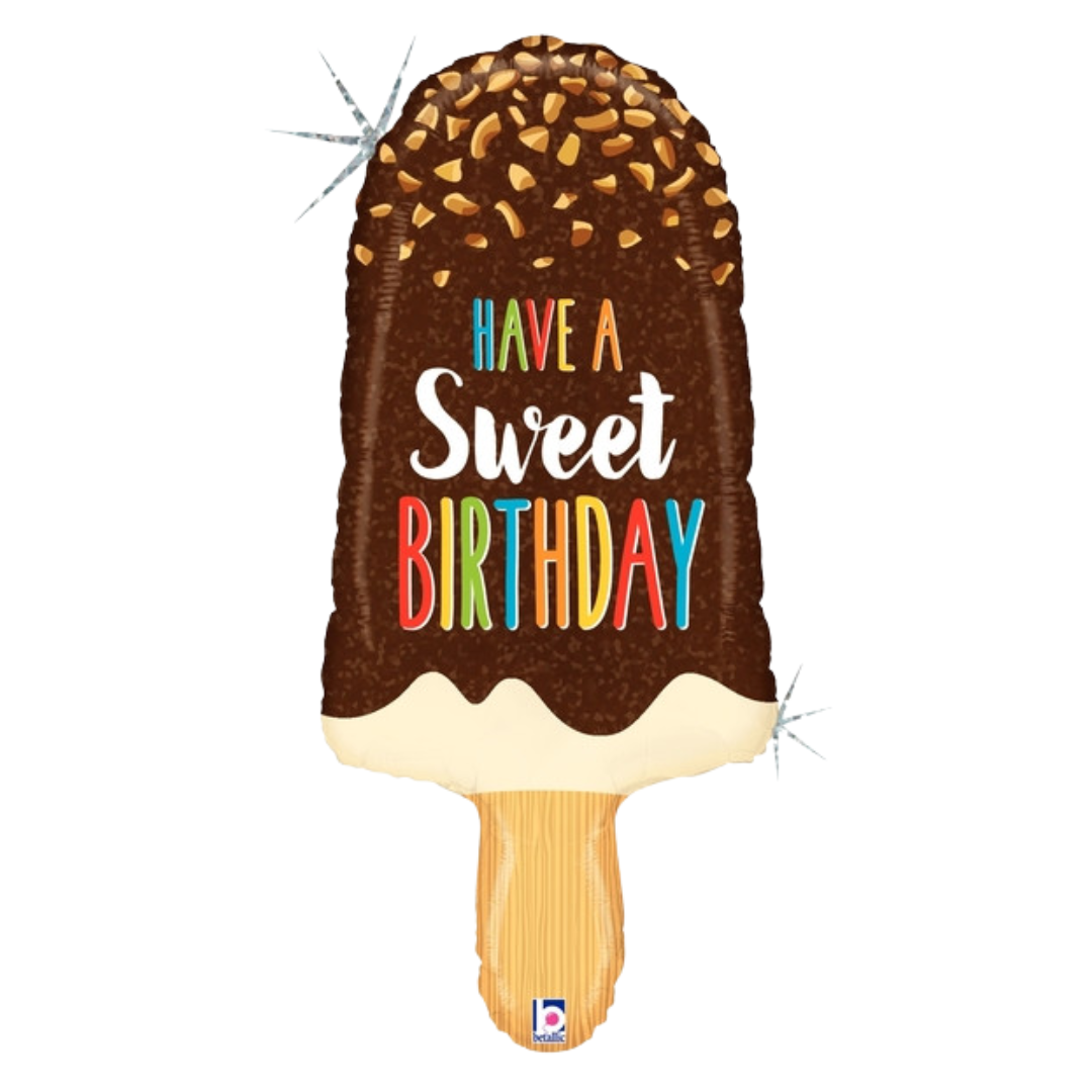 36"S Sweet Birthday Ice Cream Bar