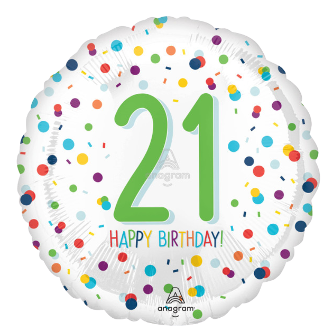18"A Happy 30th Birthday Confetti