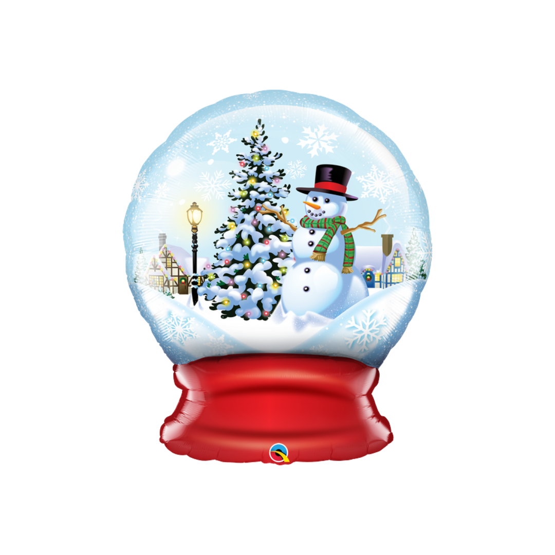 36" Snow Globe Town