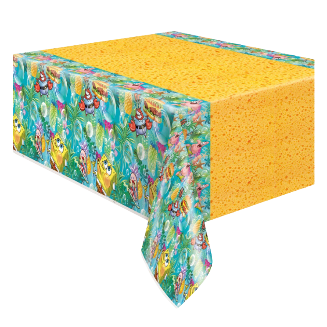 SpongeBob Rectangular Plastic Table Cover