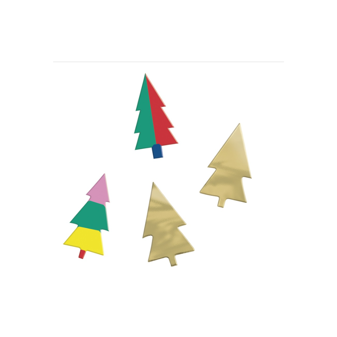 Vibrant Christmas Table Scatter Jumbo Confetti 2oz