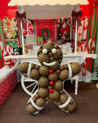 4’ Gingerbread Balloon Mosaic