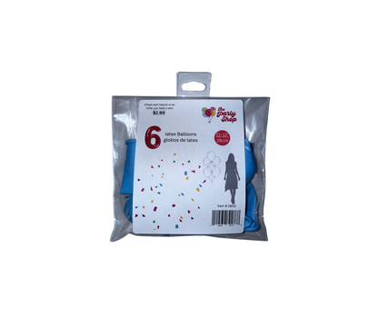 Pack of 6 Latex Balloons