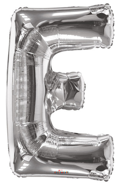 34" Silver letters