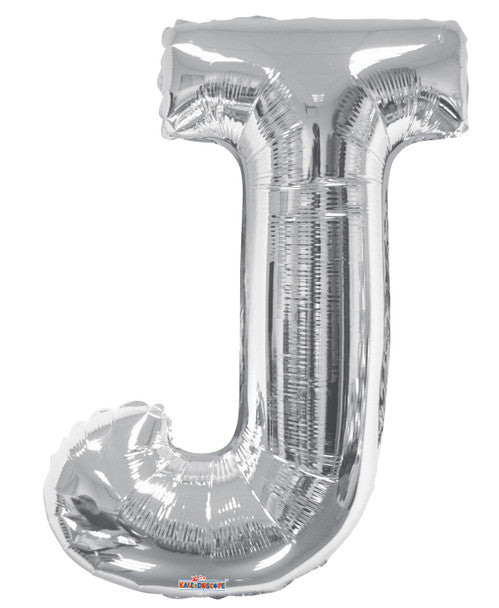 34" Silver letters