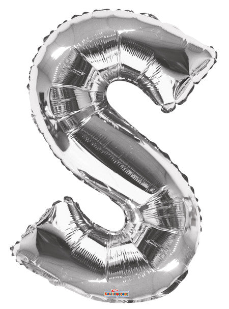 34" Silver letters