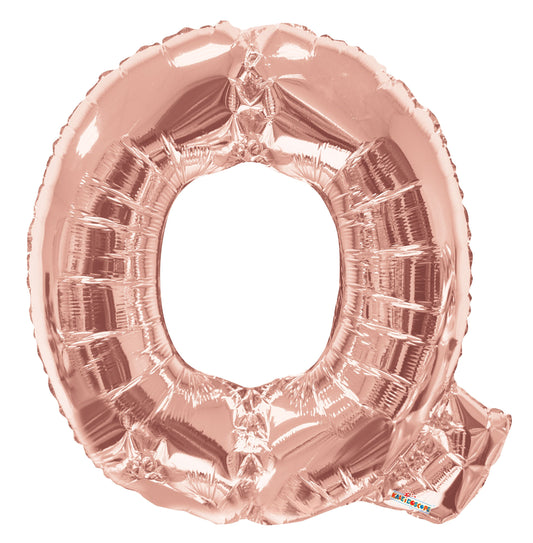 Rose Gold Letter Q 34″ Balloon