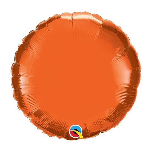 18" K Orange Round