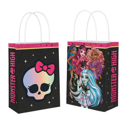 Monster High Kraft Bags 8ct