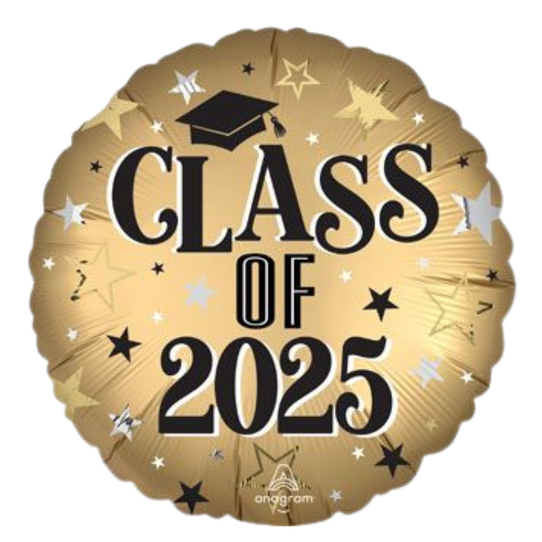 18" Satin Class of 2025