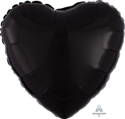 18"A Heart Black