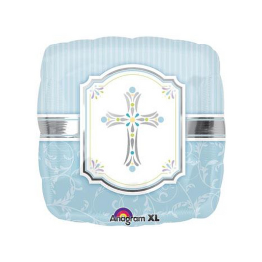 18" Blessing Cross Blue