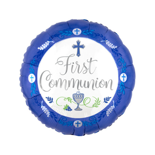 18" First Communion Blue Boy