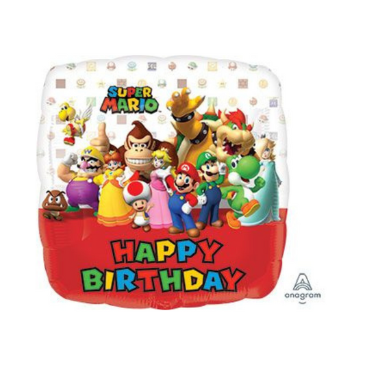 18" HBD SUPER MARIO BROS