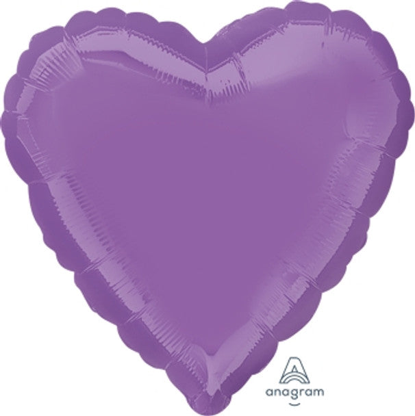 18"A Heart Pastel Lilac