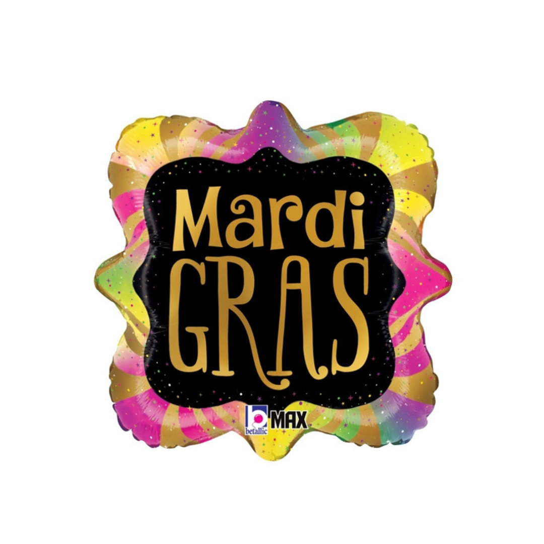 18" Mardi Gras Good Times Roll