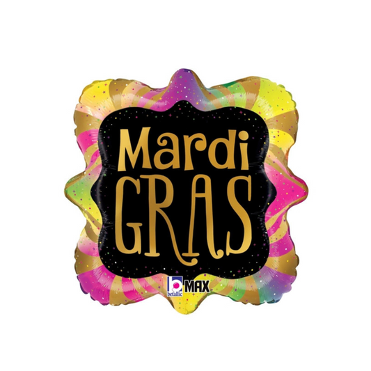 18" Mardi Gras Good Times Roll