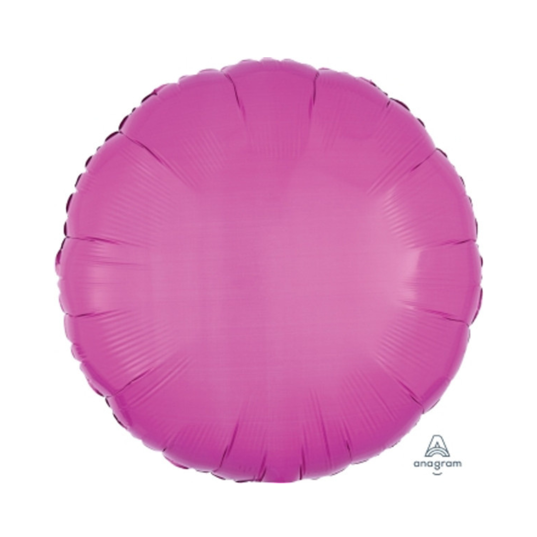 18" Round Pink Bubble Gum