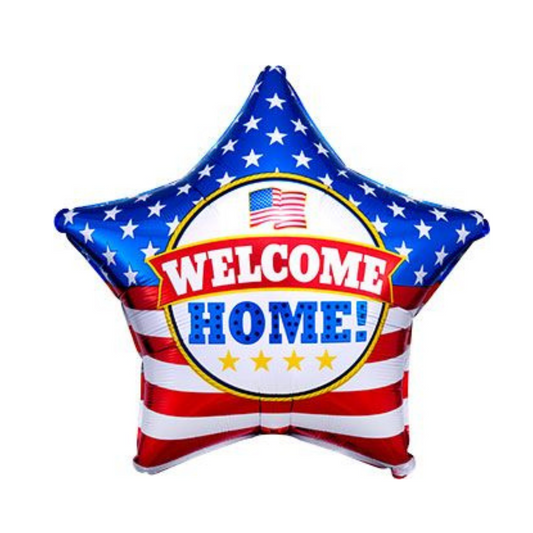 18" WELCOME HOME PATRIOTIC