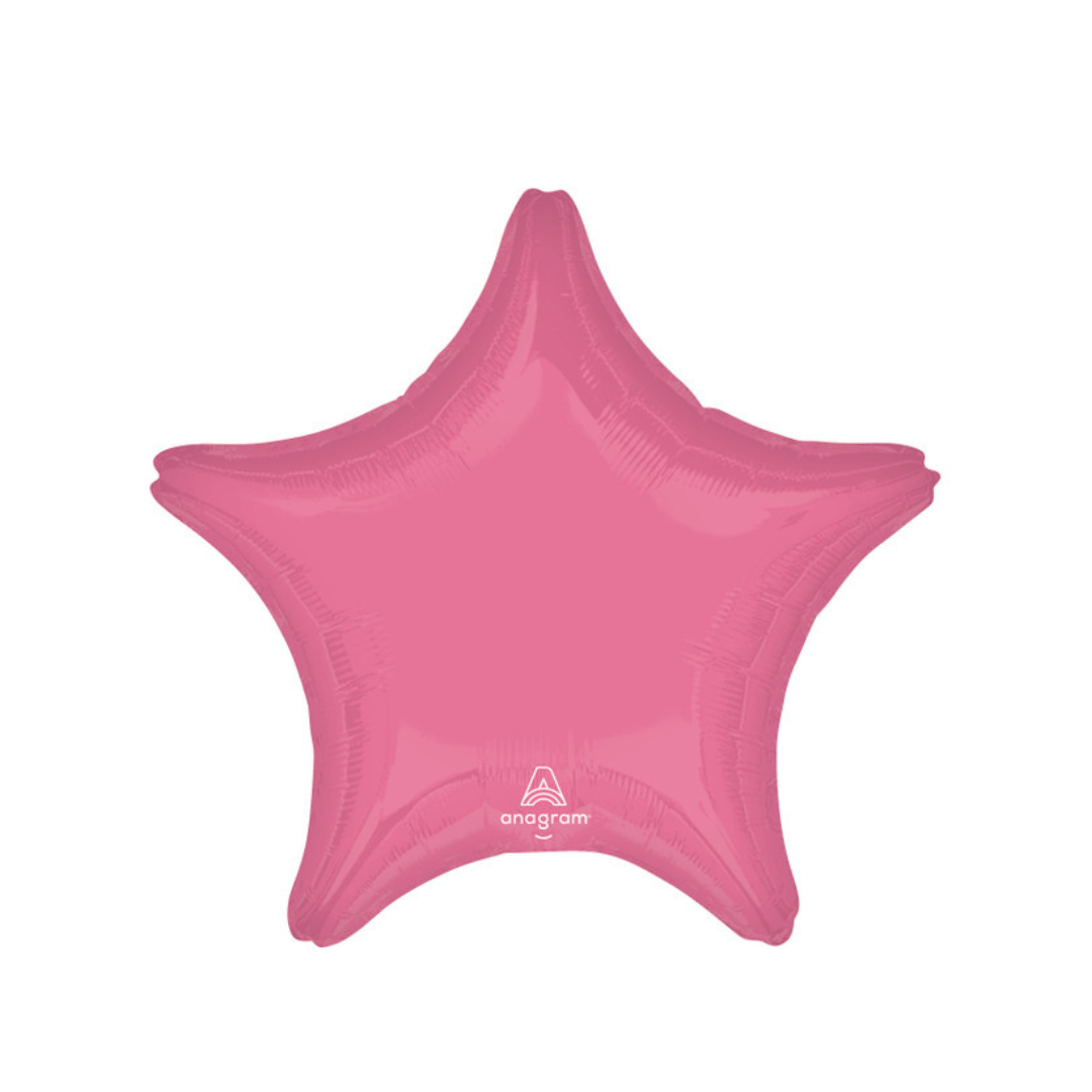 19" Star Vibrant Pink