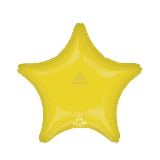 19" Star Vibrant Yellow