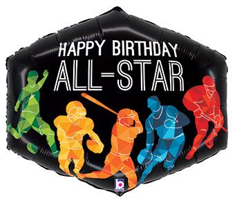 LRG SHP HB ALL-STAR SPORTS 30"