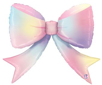 LRG SHP MULTICOLOR BOW 41"