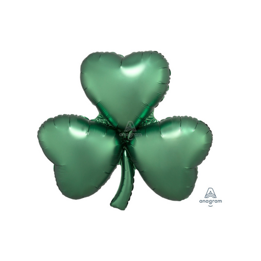 29" Shamrock St. Patrick's Day Satin Emerald