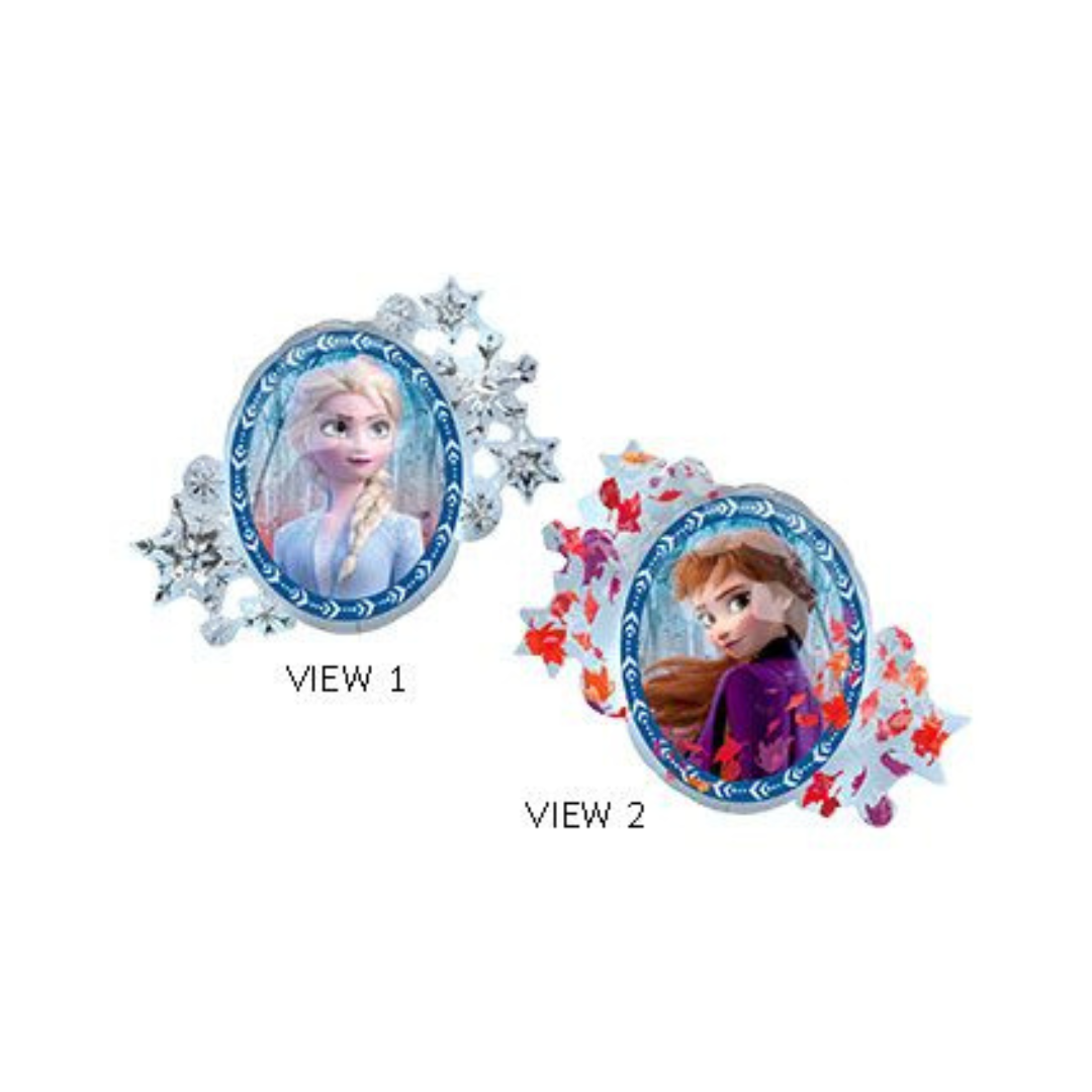 30" FROZEN 2 FRAME ANNA & ELSA SATIN