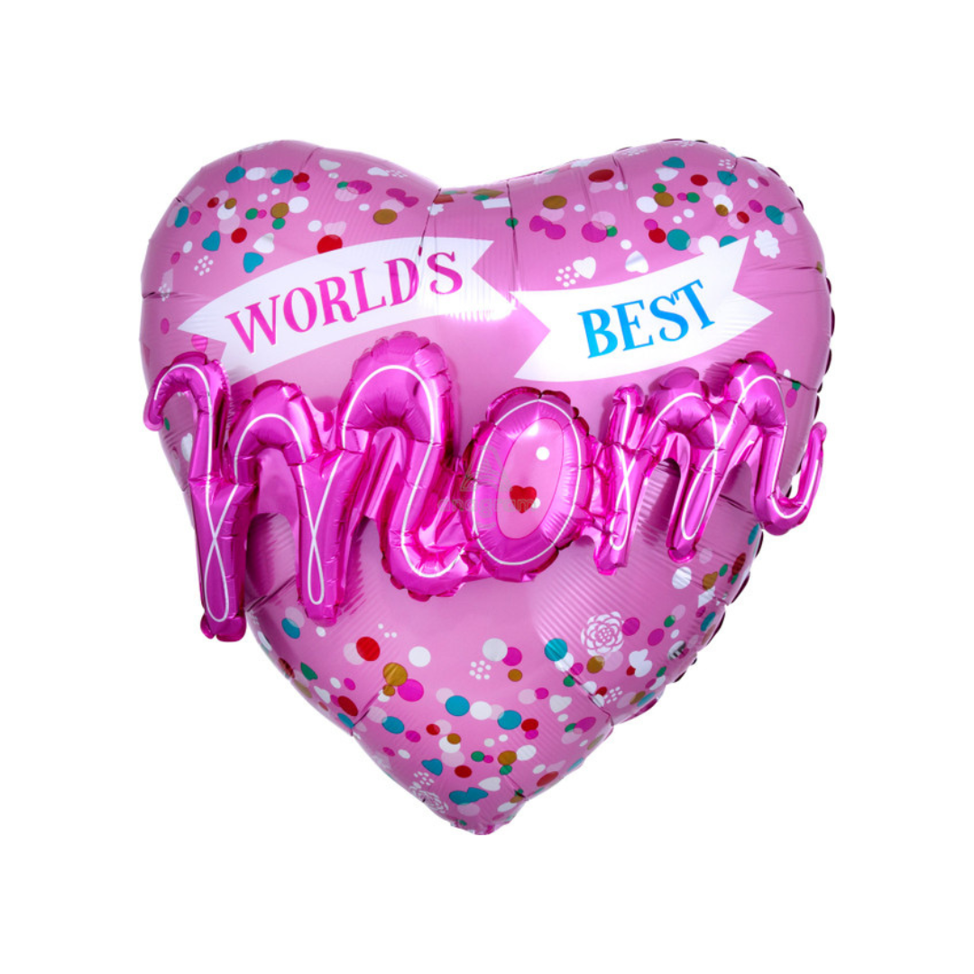 36" World's Best Mom 3D