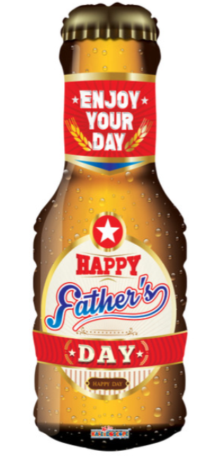 36" Father's Day Beer Bottle