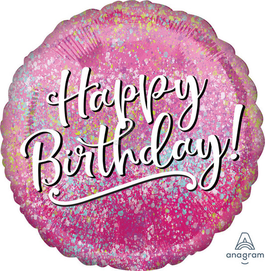 18"A Happy Birthday Pink Fabulous