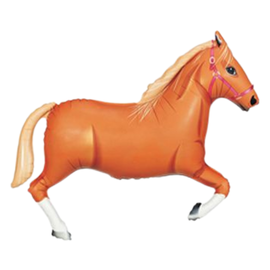 43" Lrg Shp Horse Tan