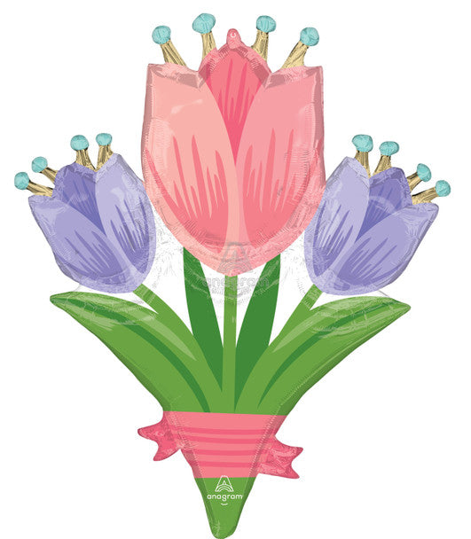 38"A Flower Tulips Spring Cheer