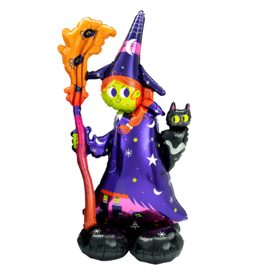 55"A Airloonz Halloween Scary Witch