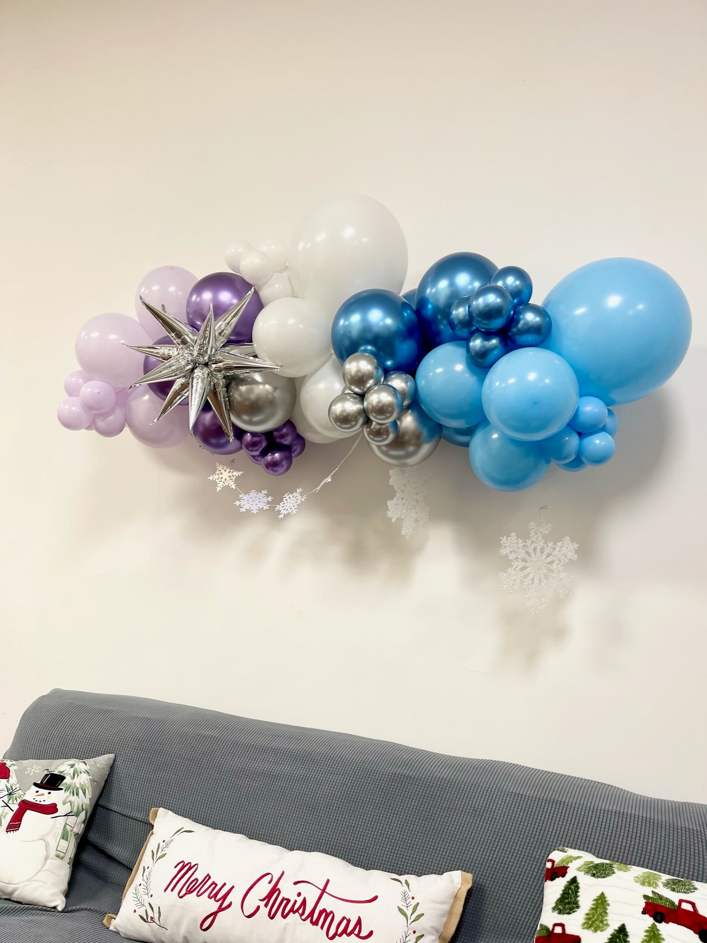 Blizzard - Grab & Go Balloon Garland